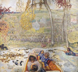 In una barca da Pierre Bonnard