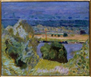 La Senna a Vernon da Pierre Bonnard