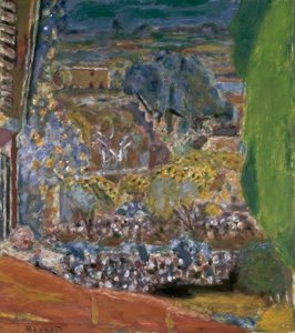 Paesaggio con tetti rossi da Pierre Bonnard
