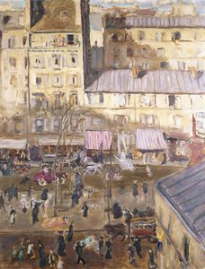 Le Boulevard Exterieur: Boulevard de Clichy e Angolo di Rue de Douai, c.1904 da Pierre Bonnard