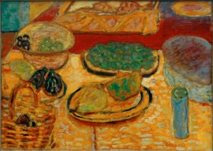 Il dessert da Pierre Bonnard