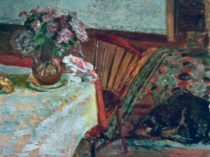 Il cane Black e il mazzo di lillà da Pierre Bonnard