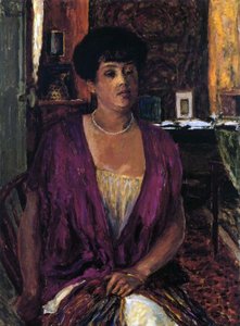 Madame Claude Anet, 1910 da Pierre Bonnard