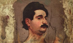 Uomo con i baffi, c.1887-88 da Pierre Bonnard