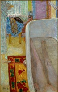 Nudo nella vasca da bagno