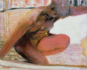 Nudo accovacciato nella vasca, 1940