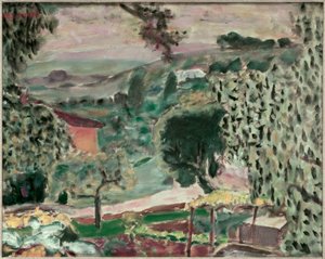 Paesaggio del Cannet da Pierre Bonnard