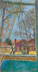 Paesaggio attraverso una finestra da Pierre Bonnard