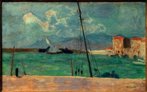Porto di Cannes o La vela latina da Pierre Bonnard