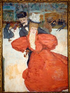 Pattinatori da Pierre Bonnard