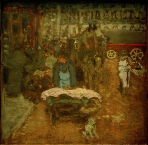 Sul boulevard da Pierre Bonnard