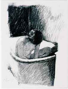 Il bagno, c.1925 da Pierre Bonnard