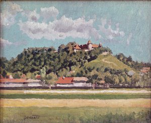 Il Castello di Virieu nel Delfinato, c.1888