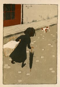 La Piccola Lavandaia, 1896 da Pierre Bonnard