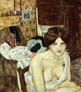 Il modello a riposo (c.1910) da Pierre Bonnard