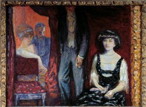 Il camerino. Dipinto di Pierre Bonnard