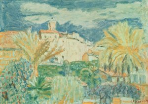 Veduta di Le Cannet, 1920 da Pierre Bonnard