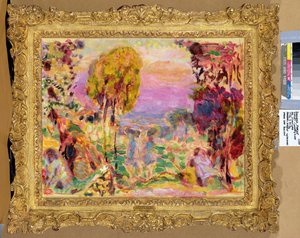 Campagna viola da Pierre Bonnard