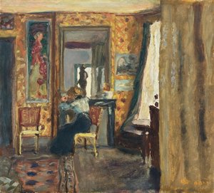 Donna in un interno, c.1908 da Pierre Bonnard