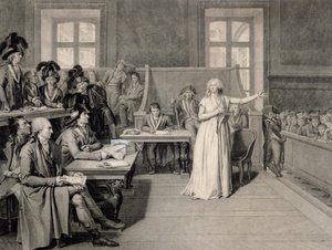 Maria Antonietta (1755-93) di Asburgo-Lorena, giudicata dal Tribunale Rivoluzionario, 16 ottobre 1793 da Pierre Bouillon