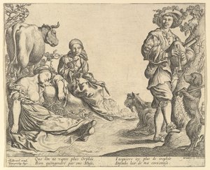 Suonatore di cornamusa, 1610-50