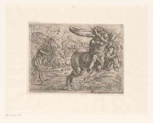 Ercole salva Deianira da Nesso da Pierre Brebiette