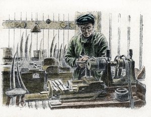 Un lavoratore dell