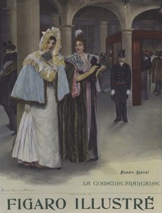 Un giorno di abbonamento alla Comédie-Française. Copertina di Le Figaro Illustré, giugno 1897