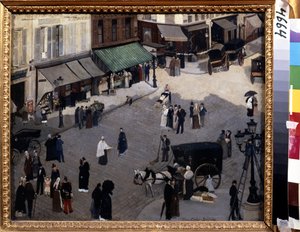 La Place Pigalle a Parigi da Pierre Carriere Belleuse