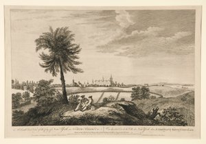 Vista sud-est della città di New York, in Nord America