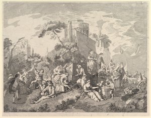 Fiera di campagna da Pierre Charles Levesque
