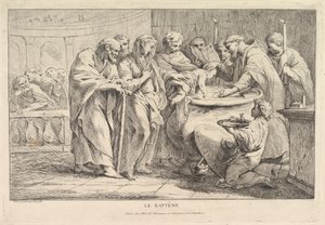 Il battesimo, ca. 1734