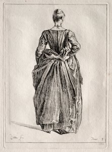 Studio di una Donna di Schiena da Pierre Charles Trémolière