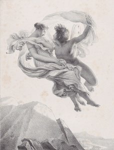 Zephyr e Psiche da Pierre Claude François Delorme