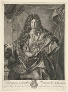 Philippe de Courcillon, Marchese di Dangeau da Pierre Drevet