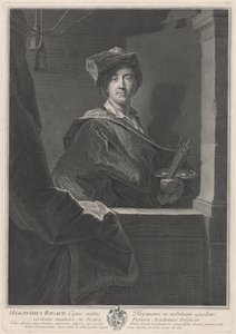 Hyacinthe Rigaud da Pierre Drevet, after Hyacinthe Rigaud