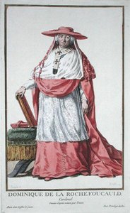 Cardinale Dominique de la Rochefoucauld da 