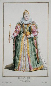 Elisabetta I (1530-1603) da 