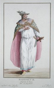Sultano Maometto II (1432-81) da 