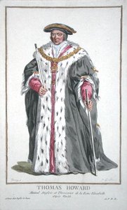 Thomas Howard (1473-1554) 3º Duca di Norfolk da 