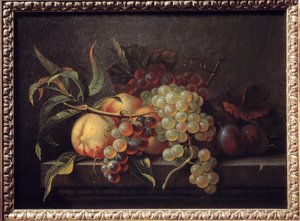 Frutti su un tavolo da Pierre Dupuis