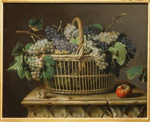 Panier de raisins - Un cesto di uva ...