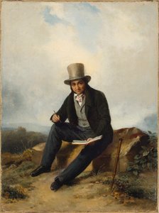 Ritratto di André Jolivard 1787-1851 da Pierre Duval Le Camus