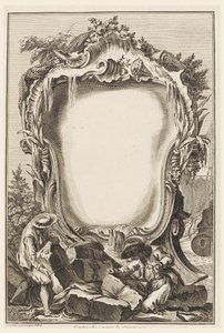 Cartouche per il Commercio da Pierre Edme Babel