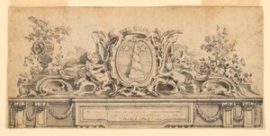 Progetto per un Frontespizio da Pierre Edme Babel