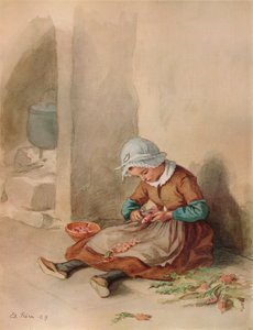 La Piccola Domestica, 1869, 1938 da Pierre Edouard Frere
