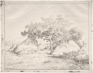 Ciliegio a Blau da Pierre Etienne Theodore Rousseau