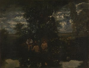 Chiaro di luna. I bagnanti, 1860