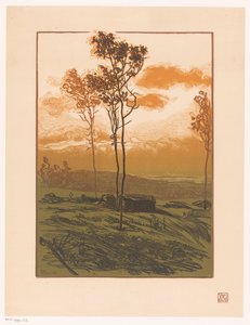 Paesaggio da Pierre Eugène Vibert