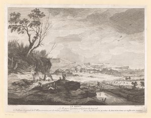 Paesaggio con figure a riposo da Pierre Francois Beaumont